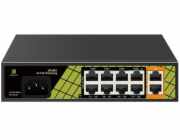Switch Conexpro GNT-P1210SG 2x GLAN, 8x LAN s PoE, 120W