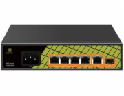 Switch Conexpro GNT-P1006GA 1x GLAN, 4x GLAN s PoE, 1x SFP, 65W