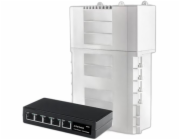 Conexpro GNT-6FP51G6, Venkovní PoE switch, 5x LAN, 4x PoE