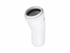 Vnitřní kanalizační koleno HTplus, O 32 mm, 30°, bílé