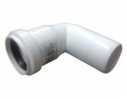 Vnitřní kanalizační koleno HTplus, O 32 mm, 67°, bílé