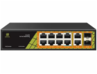 Conexpro GNT-P1012G6, PoE switch, 10x LAN, 8x PoE, 2x SFP