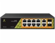 Conexpro GNT-P1012G6, PoE switch, 10x LAN, 8x PoE, 2x SFP