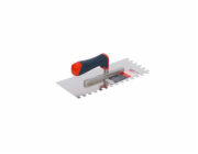 Struhadlo 28x12 cm zub. 10x10 mm s 2složkovou rukojetí