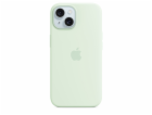 iPhone 15 Plus Silicone Case with MagSafe - Soft Mint