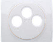 Legrand RTV/SAT štítek zásuvky SISTENA LIFE arctic 771073