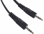 Gembird Jack 3,5mm - Jack 3,5mm kabel 5m černý (CCA4045M)