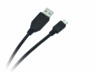 Libox USB-A - microUSB USB kabel 3 m černý (LB0012)