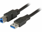 EFB USB kabel USB-A – USB-B 3 m černý (K5236.3)