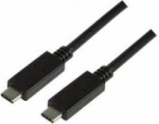 LogiLink USB-C - USB-C kabel USB 0,5 m černý (CU0128)