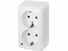 Elektro-Plast BERG Dvojitá zásuvka schuko n/t 2x2P+Z 16A ...