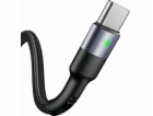 Usams USB-A – USB-C kabel USB 1 m černý (23867)