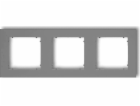 Karlik MINI Triple rám, šedý matný (27MR-3)