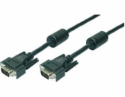 LogiLink D-Sub (VGA) - D-Sub (VGA) kabel 15m černý (CV0017)