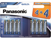 Baterie Panasonic AA/R6 8 ks.