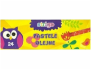 Strigo Olejové pastely 24 barev STRIGO