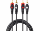 Libox RCA (Cinch) x2 - RCA (Cinch) x2 kabel 1,5 m černý (...