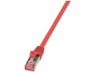 LogiLink Patchcord CAT.6 S/FTP 1,50 m, červený (CQ2044S)
