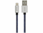 Holdit USB-A - Lightning kabel 1 m tmavě modrá (612663)