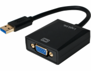LogiLink USB – VGA USB adaptér černý (UA0231)