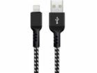 Maclean USB-A – Lightning kabel 1 m černý (MCE472)