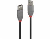 Lindy USB-A - USB-A kabel USB 5 m černý (36695)