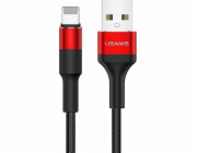 Usams USB-A – Lightning kabel 1,2 m červený (SJ220IP02)