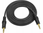Libox Jack 3,5mm - Jack 3,5mm kabel 5m černý (LB0027)