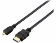 HDMI Micro - HDMI kabel 2m černý (119308)