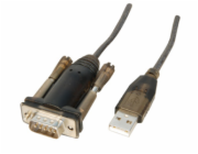 Lindy USB-A - RS-232 USB kabel 1,5 m černý (42855)