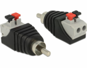 Delock AV adaptér Terminal Block černý (65566)