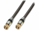 Anténní kabel Lindy (F) 10m šedý