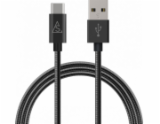 BlueLounge USB-A - USB-C kabel USB 1 m černý (613361)
