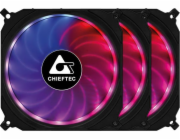 Chieftec Tornado 3-pack ventilátor + Hub (CF-3012-RGB)