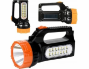 Svítilna Libox Bateriová vyhledávací svítilna se solárním LB0169 LIBOX