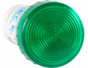 Spamel Kompaktní zelená LED lampa 230V AC (PK22-LZ-230-LED-AC)