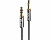 Lindy kabel Jack 3,5 mm - Jack 3,5 mm 5m stříbrný (35324)