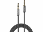 Lindy kabel Jack 3,5 mm - Jack 3,5 mm 5m stříbrný (35324)