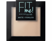 Maybelline Fit Me Matte Poreless Pressed Powder 105 Natural Ivory 9g
