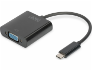 Digitus USB-C – VGA USB adaptér černý (DA-70853)