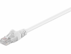 Goobay Goobay 68614 CAT 5e patch kabel, U/UTP, bílý, 0,25 m