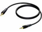 Procab Jack 3,5 mm - Jack 3,5 mm kabel 1,5 m černý (CLA71...