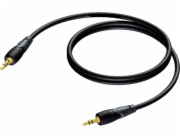 Procab Jack 3,5 mm - Jack 3,5 mm kabel 1,5 m černý (CLA716/1,5)