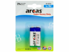 Baterie Arcas Super Heavy Duty 9V Block 1 ks.