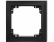 Karlik Frame Deco Soft, univerzální, jednoduchý, vyrobený z černého matného plastu (12DRSO-1)