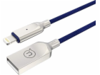 Usams USB-A – Lightning kabel 1,9 m modrý (IPYSUSB202)