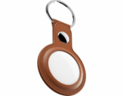 KeyBudz KeyBudz AirTag Keyring - ochranné kožené pouzdro pro AirTag 2-balení (Tan)