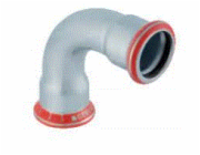 Geberit Koleno 90° C-STAHL 28 mm (20105)