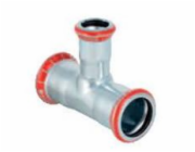 Geberit Mapress C-Stahl redukční T-kus 54 x 42 x 54 mm (21226)