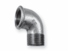 Odlewnia Zawiercie Koleno 90 stupňů A4 6/4" pozinkované -...